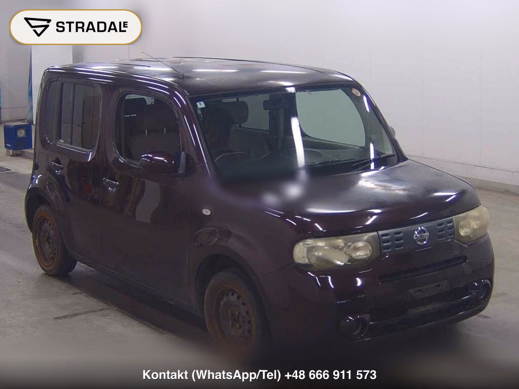 NISSAN CUBE 2010, aukcja z Japonii, zdjęcie 1