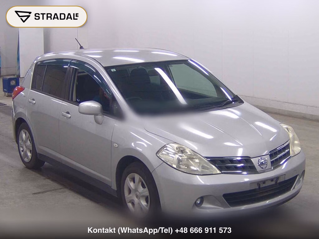 NISSAN TIIDA 15M 2009, aukcja z Japonii, zdjęcie 1