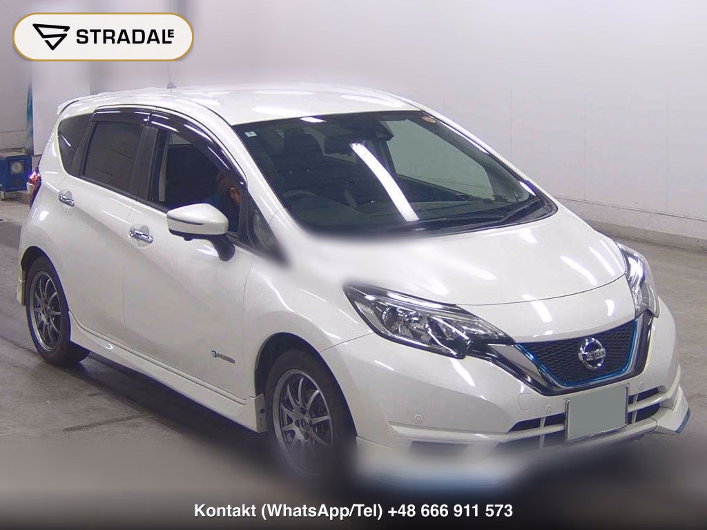 NISSAN NOTE E-POWER X 2017, aukcja z Japonii, zdjęcie 1
