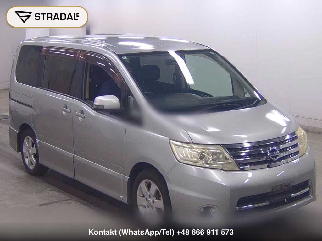 NISSAN SERENA 5D HIGHWAY STAR 2009, aukcja z Japonii, zdjęcie 1