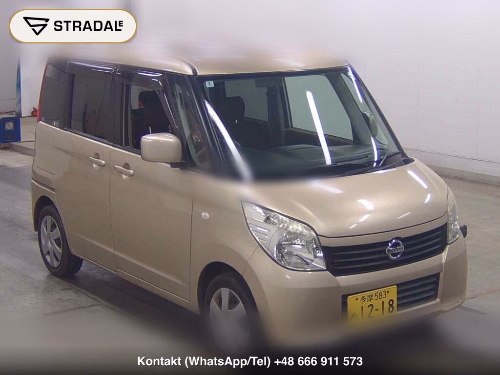 NISSAN ROOX G 2010, aukcja z Japonii, zdjęcie 1