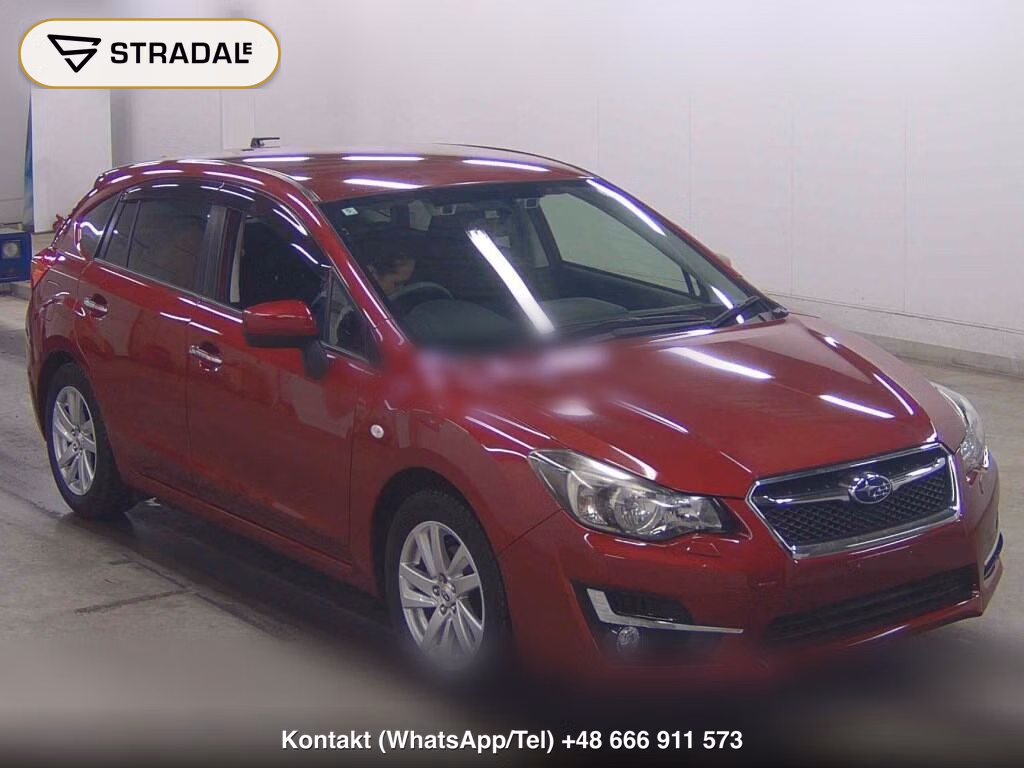 SUBARU IMPREZA SPORT 4WD 1.6I-L EYESIGHT PROUD EDITION 2016, aukcja z Japonii, zdjęcie 1