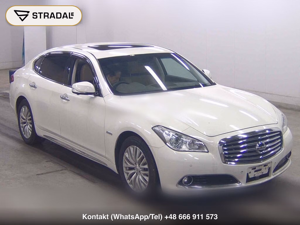 NISSAN CIMA 4D HYBRID 2019, aukcja z Japonii, zdjęcie 1