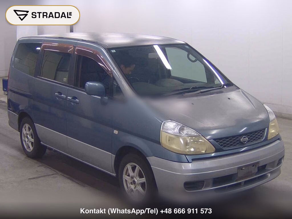 NISSAN SERENA 5D J-V PACK 2000, aukcja z Japonii, zdjęcie 1