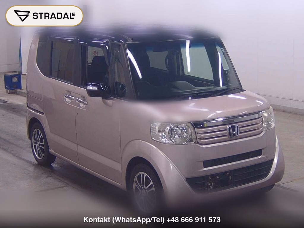 HONDA N-BOX+ G TURBO SS PACKAGE 2013, aukcja z Japonii, zdjęcie 1