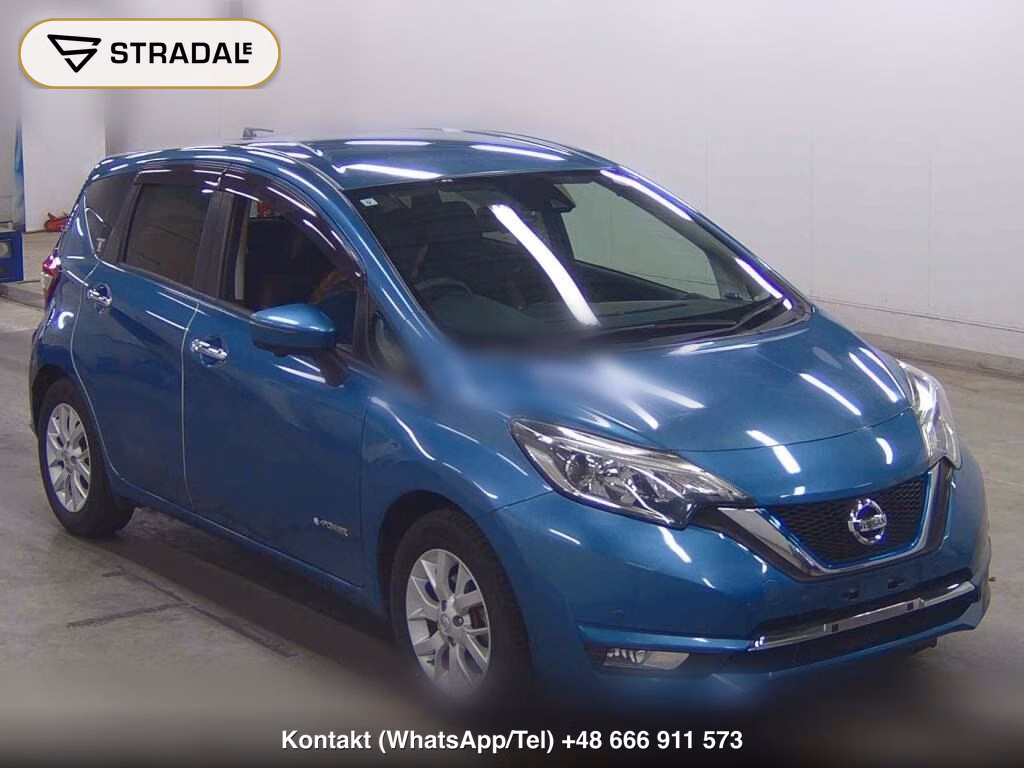 NISSAN NOTE E-POWER MEDALIST 2017, aukcja z Japonii, zdjęcie 1