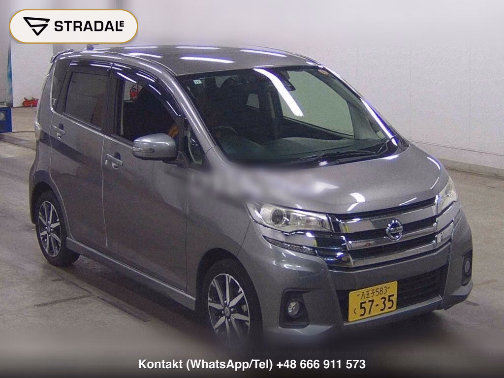 NISSAN DAYZ HIGHWAY STAR G TURBO 2017, aukcja z Japonii, zdjęcie 1