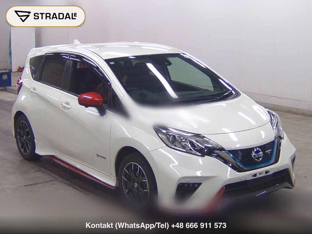 NISSAN NOTE E-POWER NISMO S 2020, aukcja z Japonii, zdjęcie 1