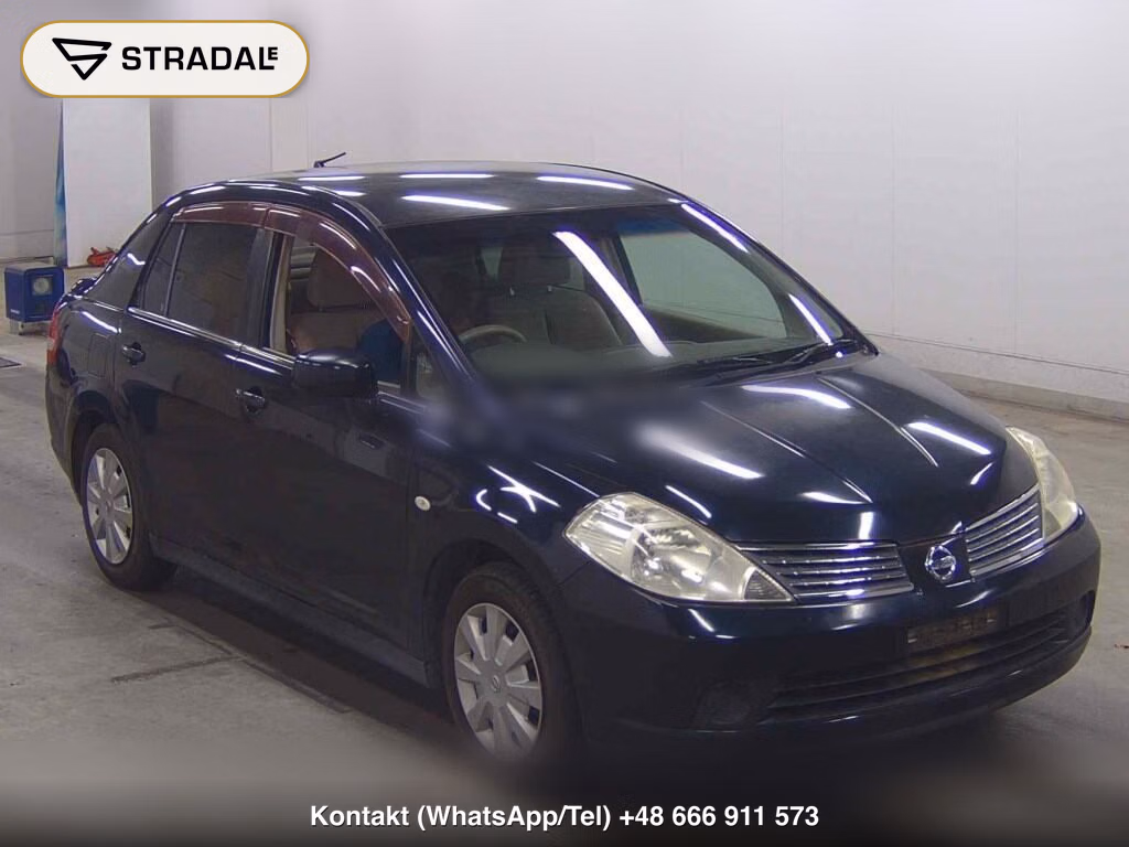 NISSAN TIIDA LATIO 15M 2007, aukcja z Japonii, zdjęcie 1