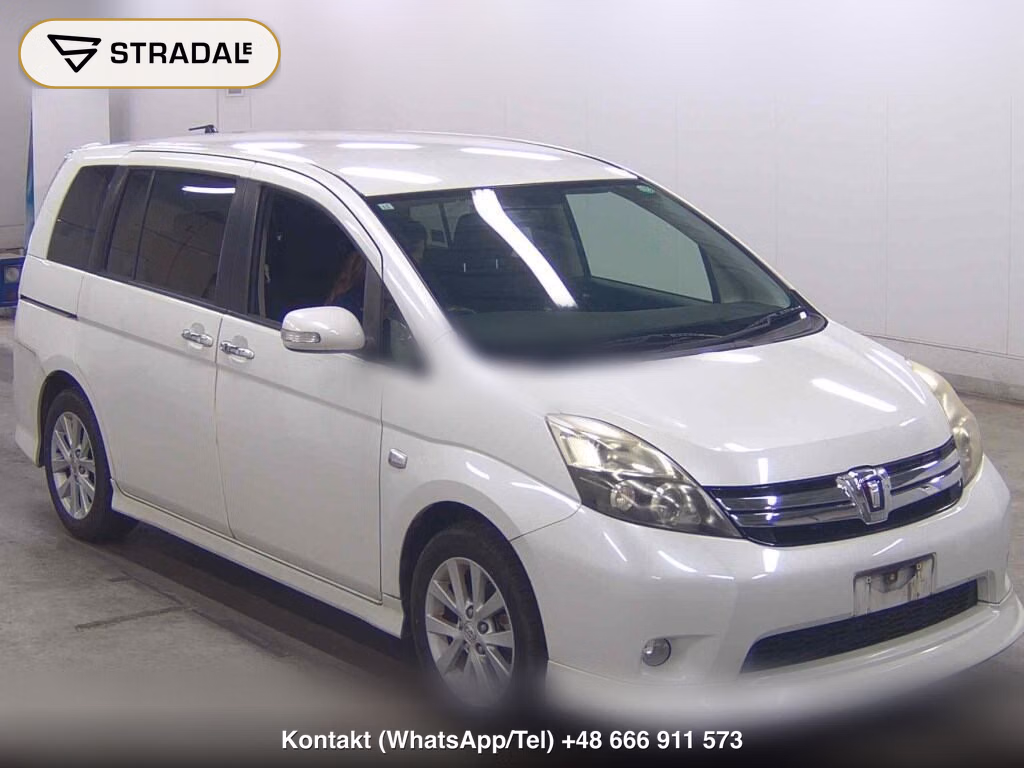 TOYOTA ISIS PLATANA V SELECTION 2011, aukcja z Japonii, zdjęcie 1