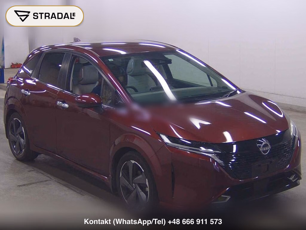 NISSAN AURA 4WD G FOUR LEATHER EDITION 2021, aukcja z Japonii, zdjęcie 1