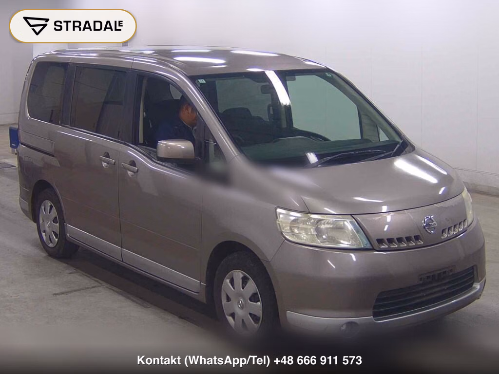NISSAN SERENA 5D 20RS 2007, aukcja z Japonii, zdjęcie 1