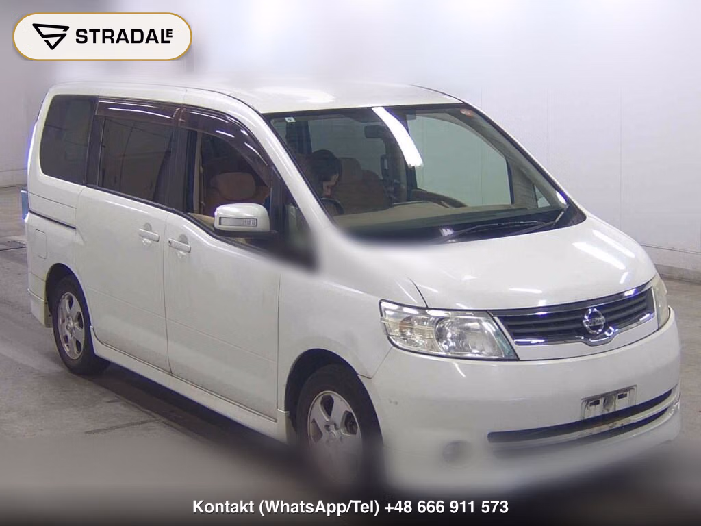 NISSAN SERENA 5D 20G 2005, aukcja z Japonii, zdjęcie 1