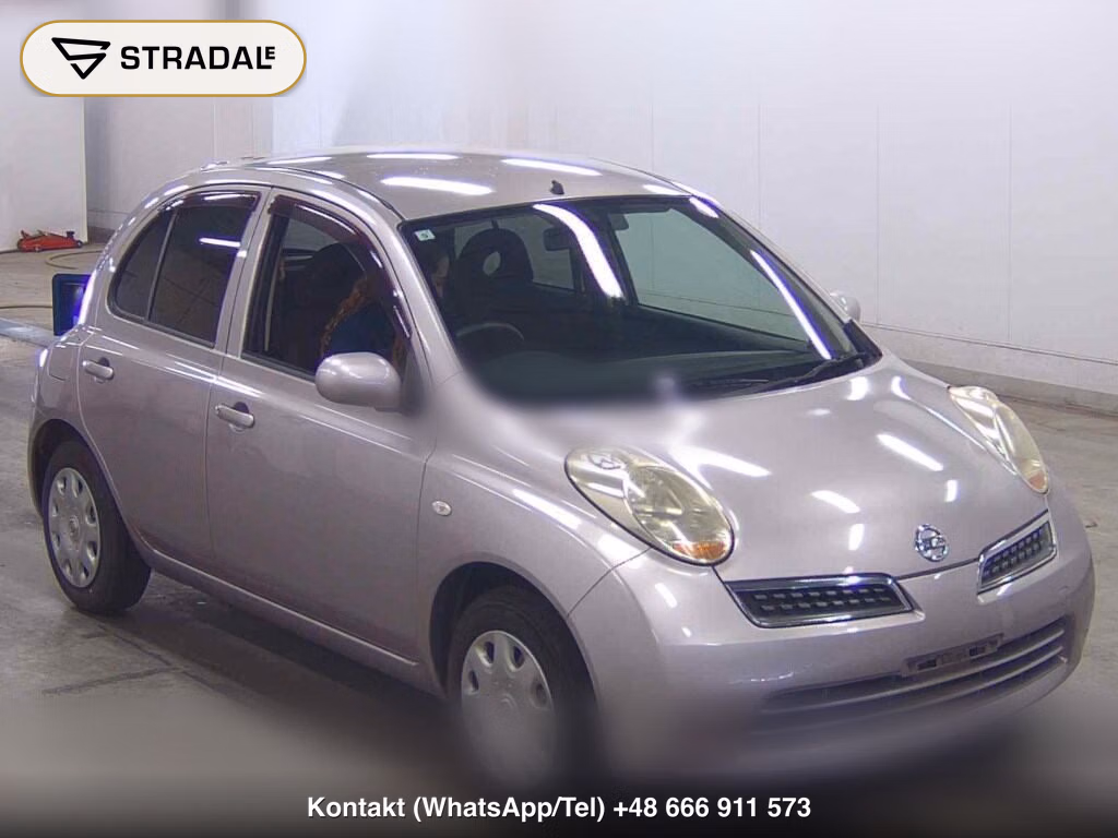 NISSAN MARCH 5D 12S COLLET F 2009, aukcja z Japonii, zdjęcie 1