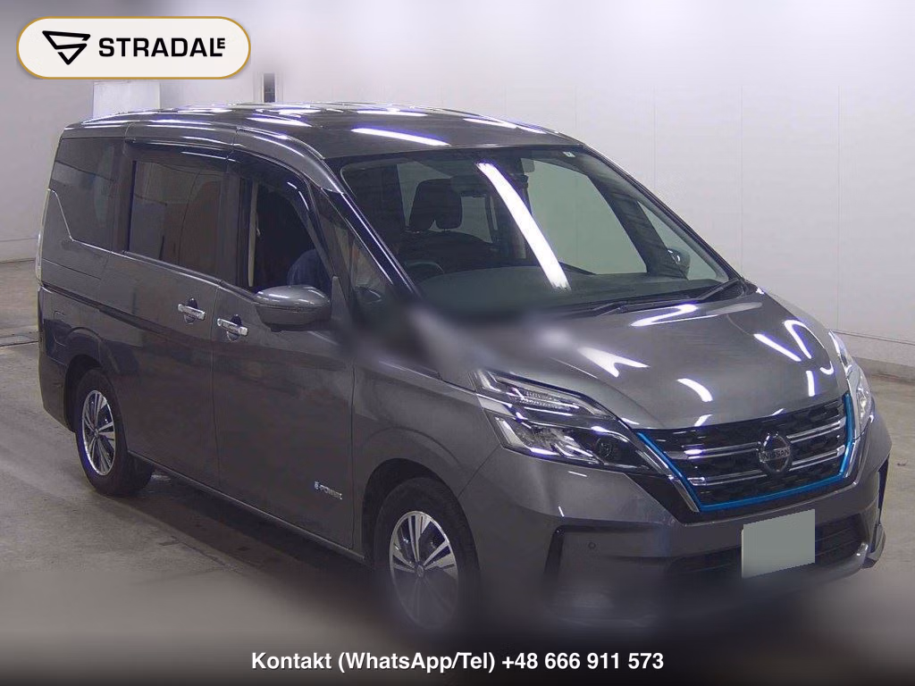 NISSAN SERENA 5D E-POWER XV 2020, aukcja z Japonii, zdjęcie 1