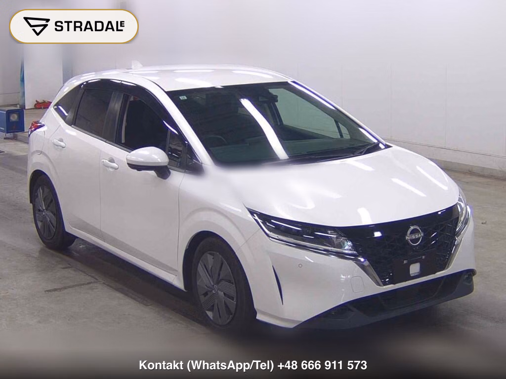 NISSAN NOTE X 2021, aukcja z Japonii, zdjęcie 1
