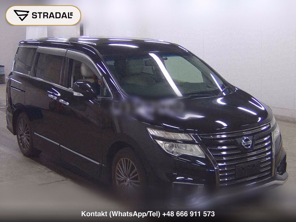 NISSAN ELGRAND 5D 250 HIGHWAY STAR S WHITE LEATHER URBAN C, miniaturka 2