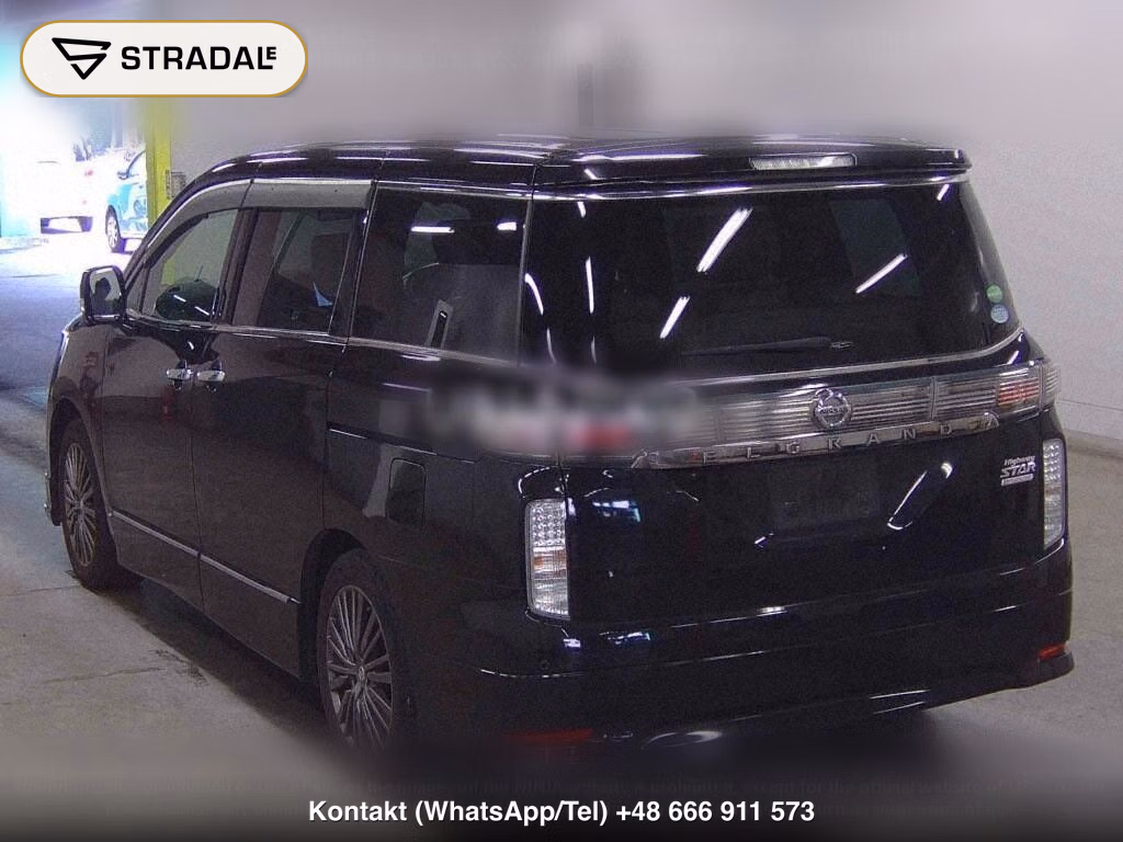 NISSAN ELGRAND 5D 250 HIGHWAY STAR S WHITE LEATHER URBAN C, miniaturka 3