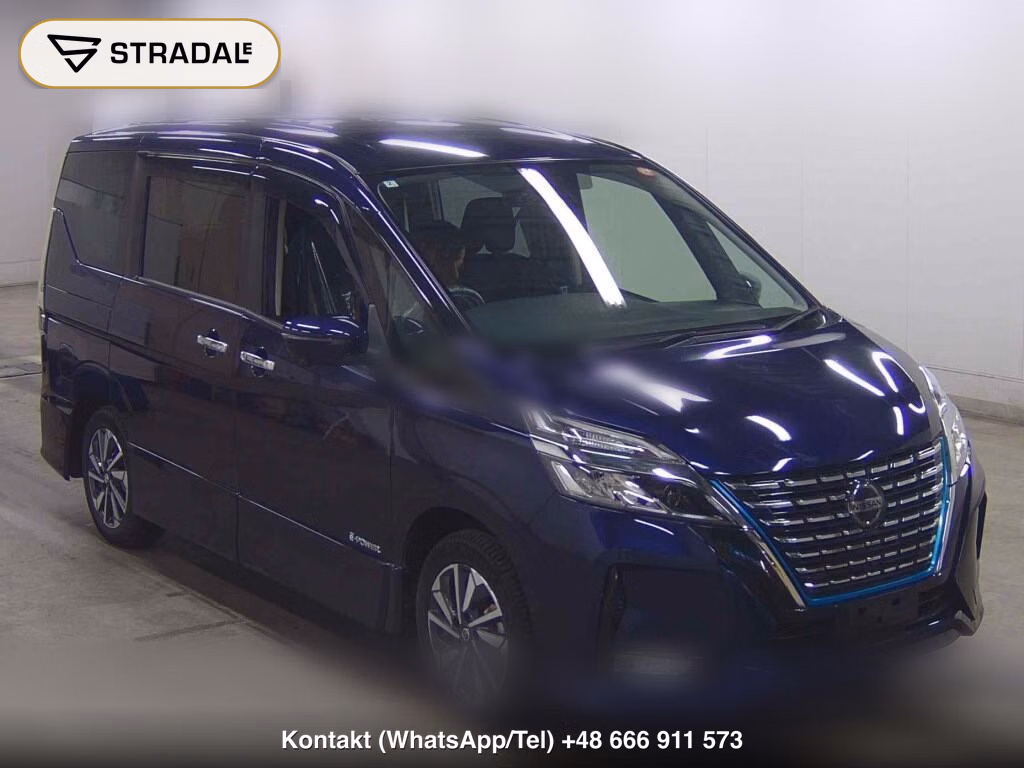 NISSAN SERENA 5D E-POWER HIGHWAY STAR V 2020, aukcja z Japonii, zdjęcie 1