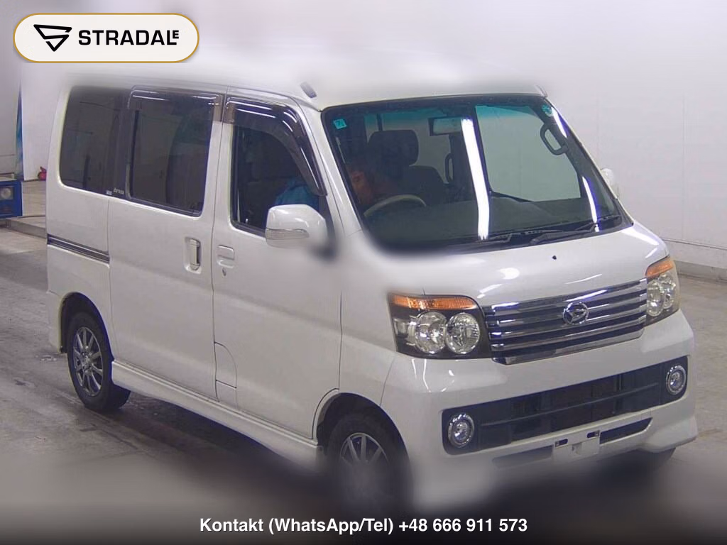 DAIHATSU ATRAI WAGON 4WD CUSTOM TURBO RS LIMITED 2008, aukcja z Japonii, zdjęcie 1