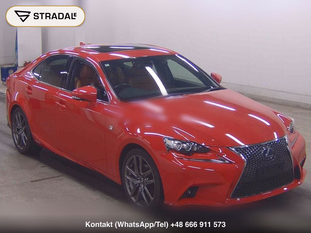 LEXUS IS 4D IS300H F SPORT 2016, aukcja z Japonii, zdjęcie 1