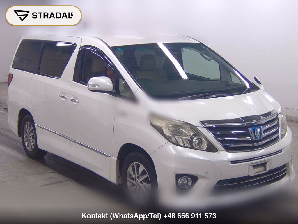 TOYOTA ALPHARD HYBRID 4WD SR 2012, aukcja z Japonii, zdjęcie 1