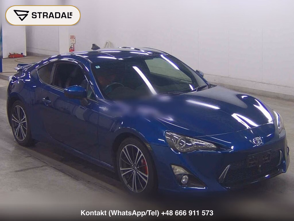 TOYOTA 86 GT LIMITED 2012, aukcja z Japonii, zdjęcie 1