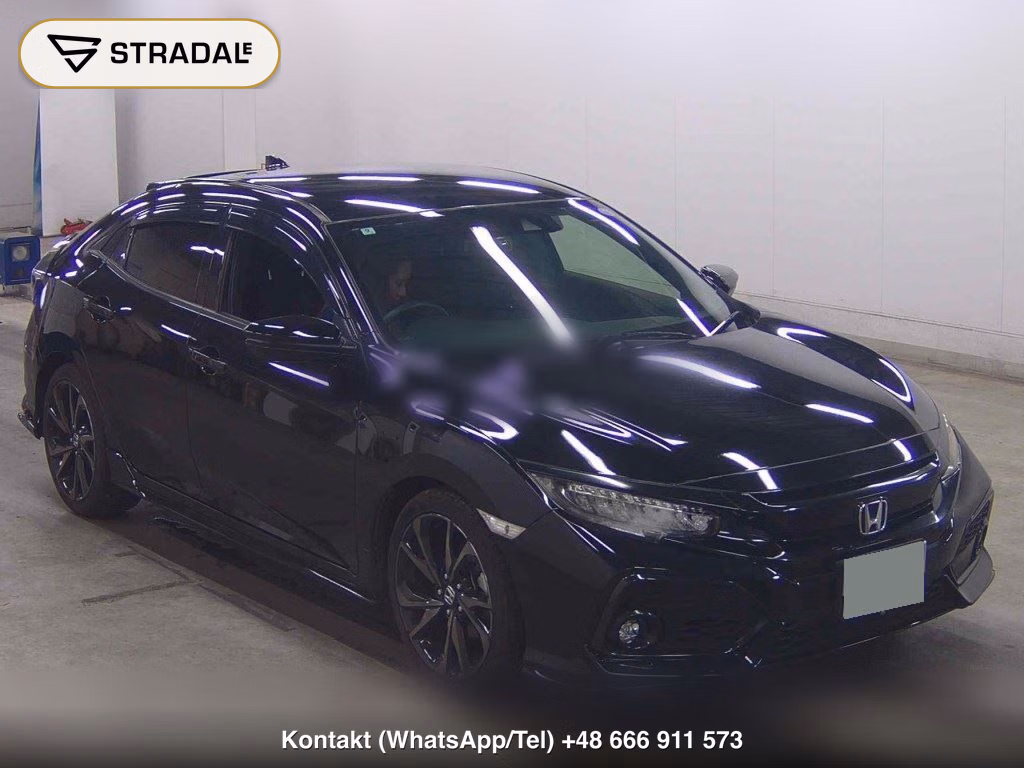 HONDA CIVIC 5D HATCHBACK 2018, aukcja z Japonii, zdjęcie 1