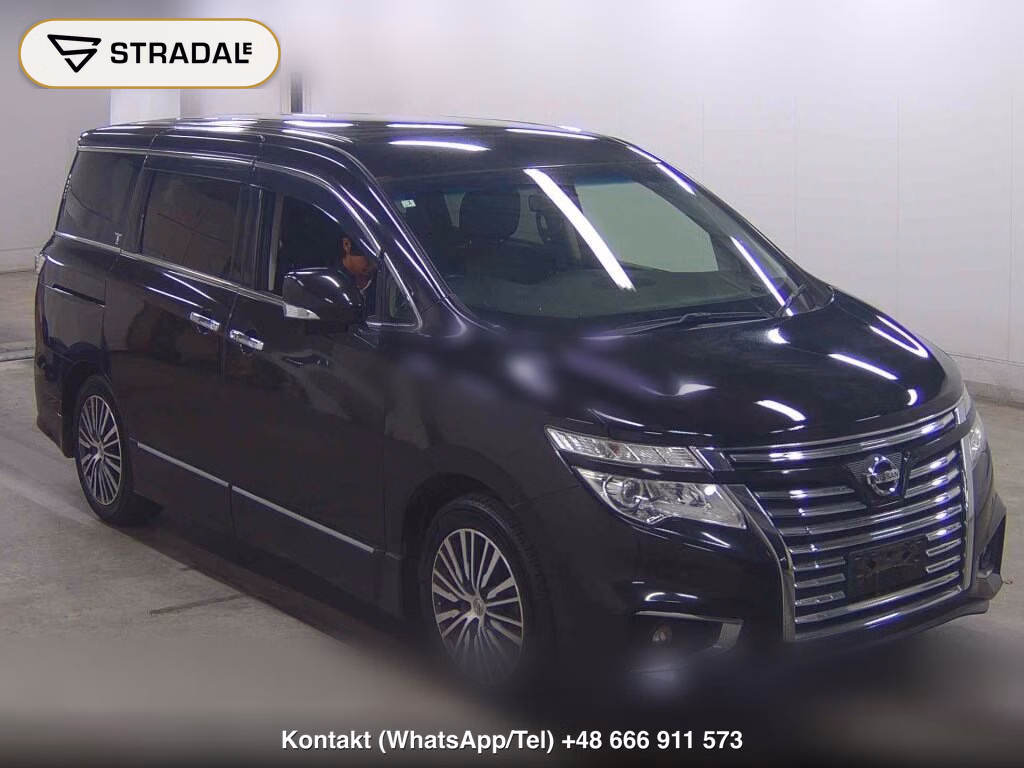 NISSAN ELGRAND 5D 250 HIGHWAY STAR S 2017, aukcja z Japonii, zdjęcie 1