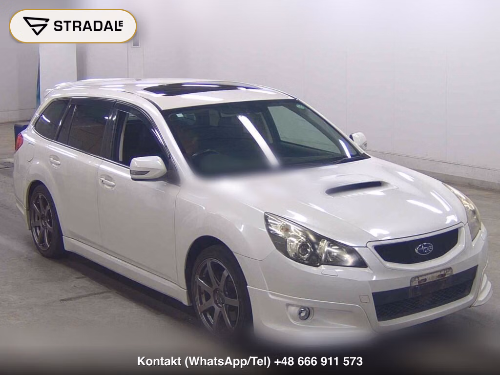 SUBARU LEGACY TOURING WAGON 4WD 2.5GT S PACKAGE 2009, aukcja z Japonii, zdjęcie 1