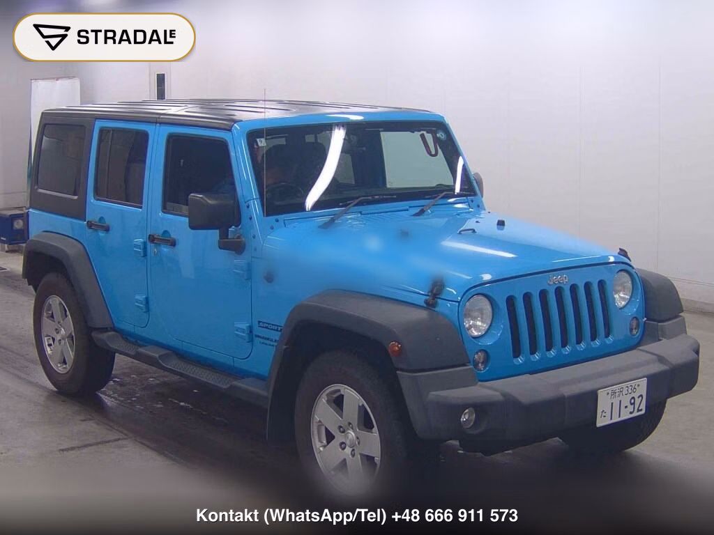 CHRYSLER JEEP JEEP WRANGLER UNLIMITED 4WD SPORT 2018, aukcja z Japonii, zdjęcie 1