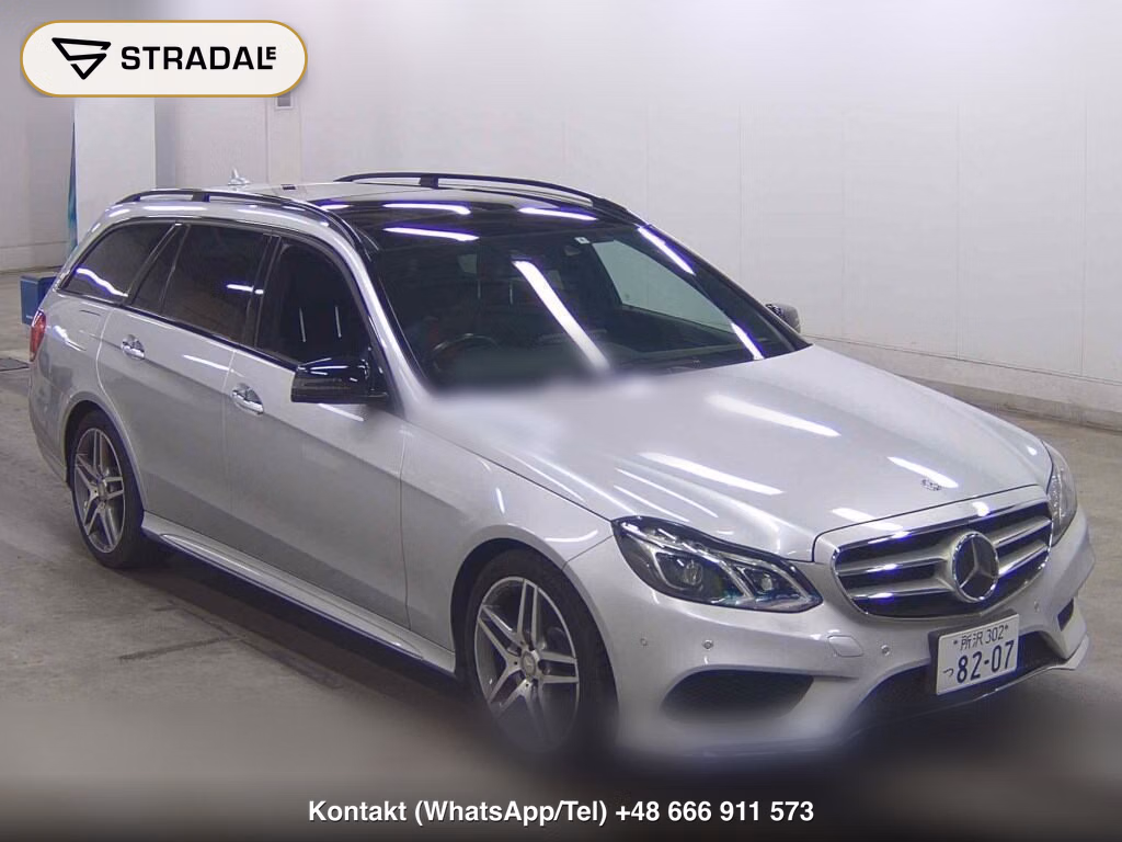 MERCEDES BENZ E-CLASS STATIONWAGON E220 BLUETEC STATIONWAGON AVANTGARDE 2016, aukcja z Japonii, zdjęcie 1