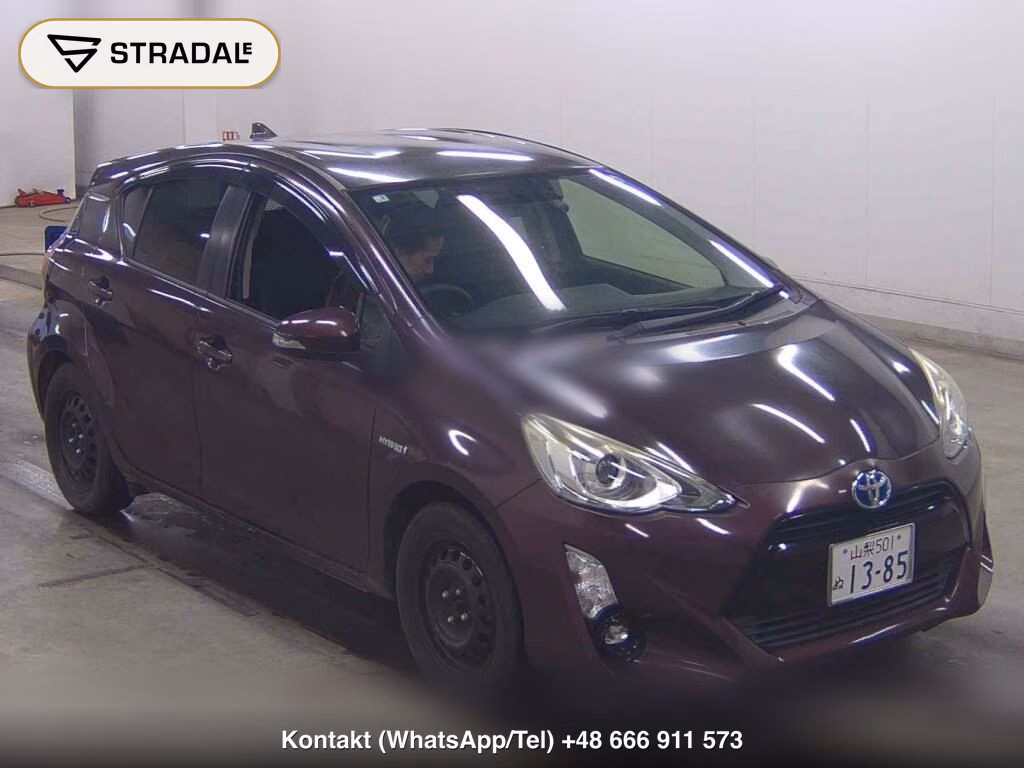 TOYOTA AQUA S 2015, aukcja z Japonii, zdjęcie 1