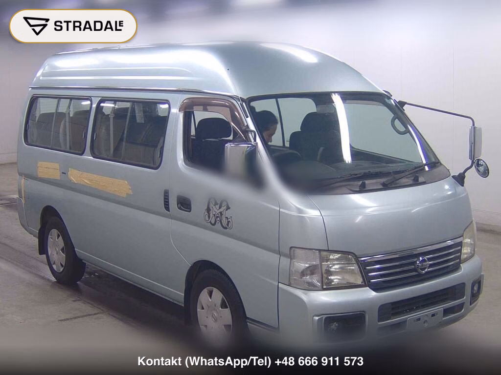 NISSAN CARAVAN COACH 4D GX 2003, aukcja z Japonii, zdjęcie 1