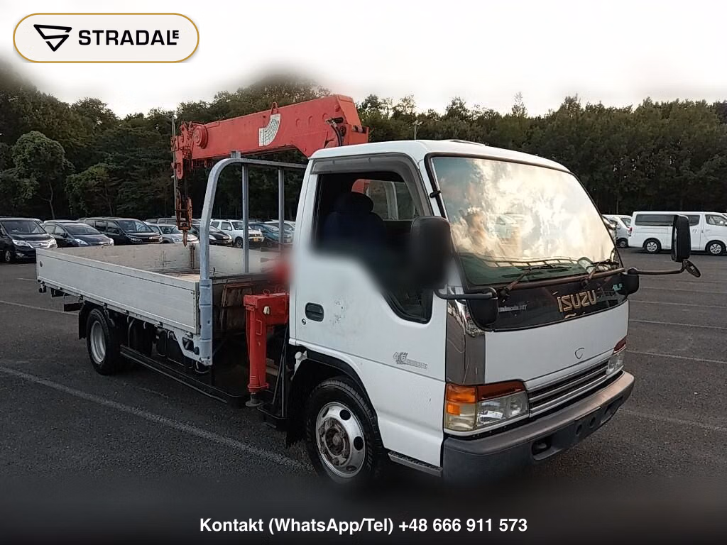 ISUZU ELF TRUCK CRANE 2002, aukcja z Japonii, zdjęcie 1