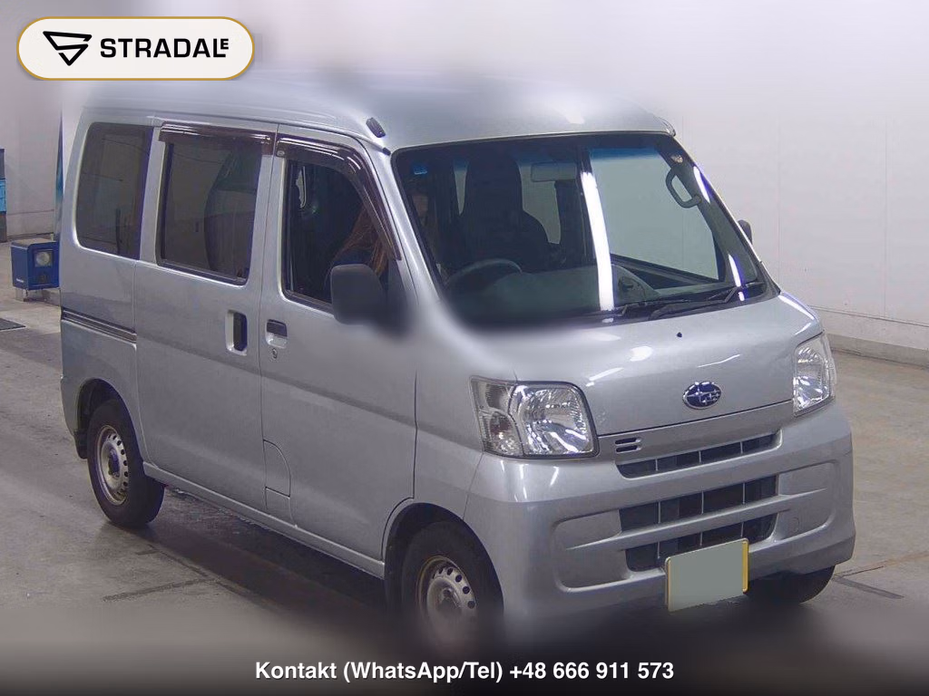 SUBARU SAMBAR VAN 5D TRANSPORTER 2016, aukcja z Japonii, zdjęcie 1