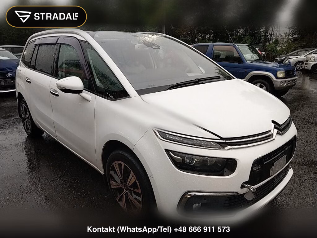 CITROEN GRAND C4 PICASSO SHINE BLUE HDI 2018, aukcja z Japonii, zdjęcie 1