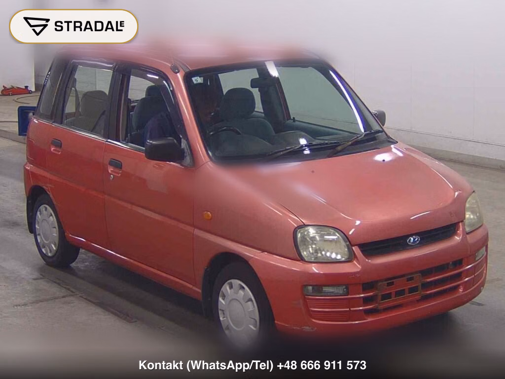 SUBARU PLEO 5D 2001, aukcja z Japonii, zdjęcie 1