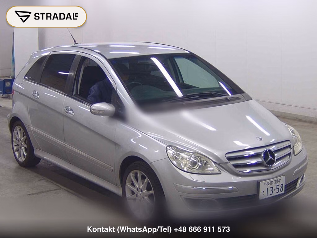 MERCEDES BENZ B-CLASS B170 EDITION ONE 2007, aukcja z Japonii, zdjęcie 1