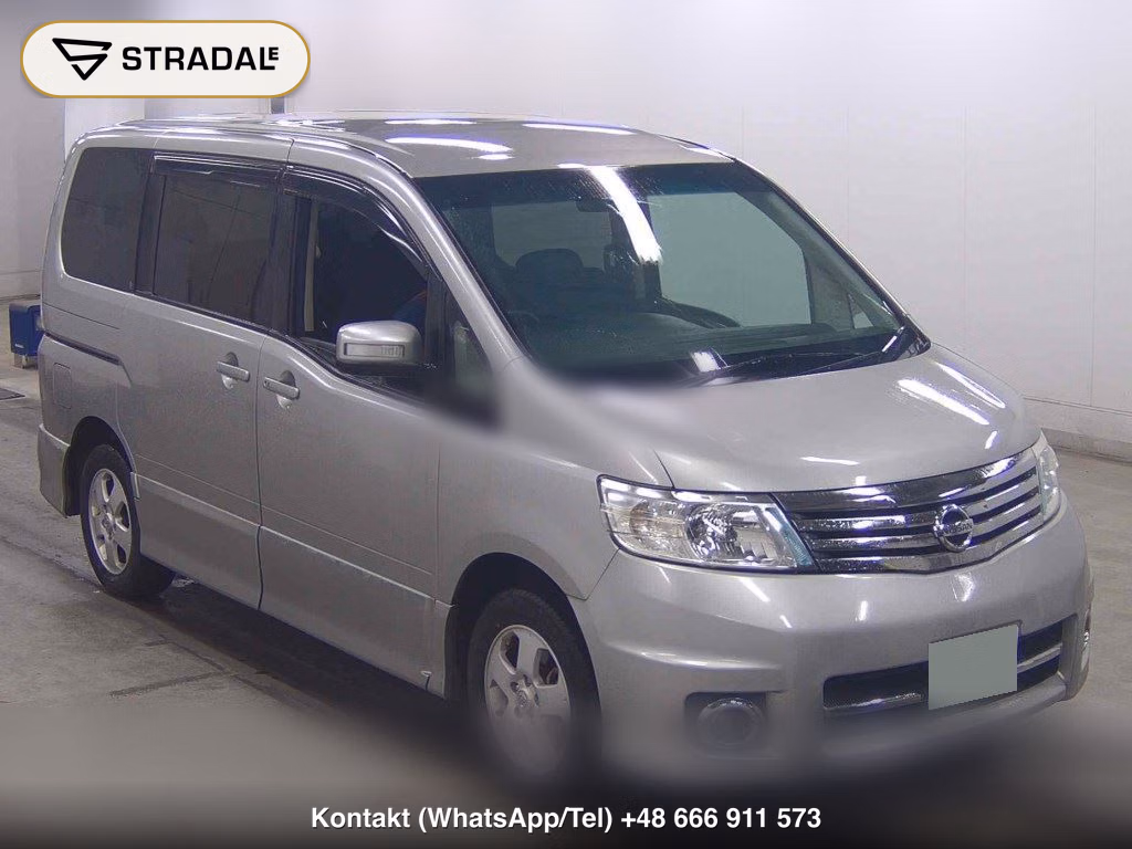NISSAN SERENA 5D 4WD HIGHWAY STAR 2006, aukcja z Japonii, zdjęcie 1