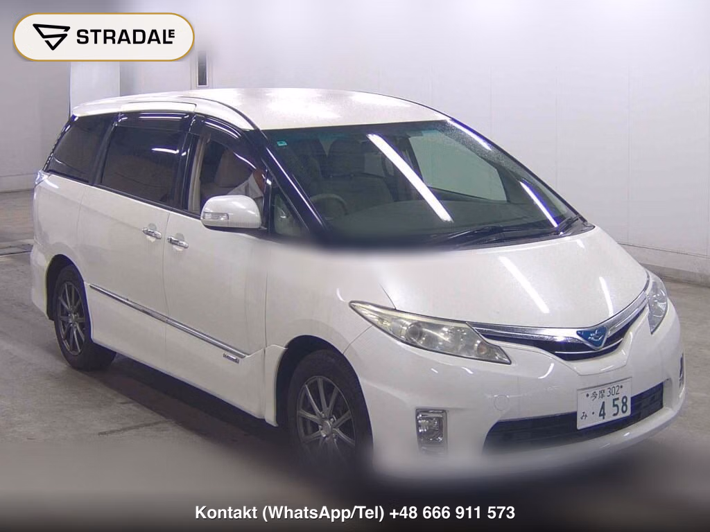 TOYOTA ESTIMA HYBRID 4WD X 2011, aukcja z Japonii, zdjęcie 1