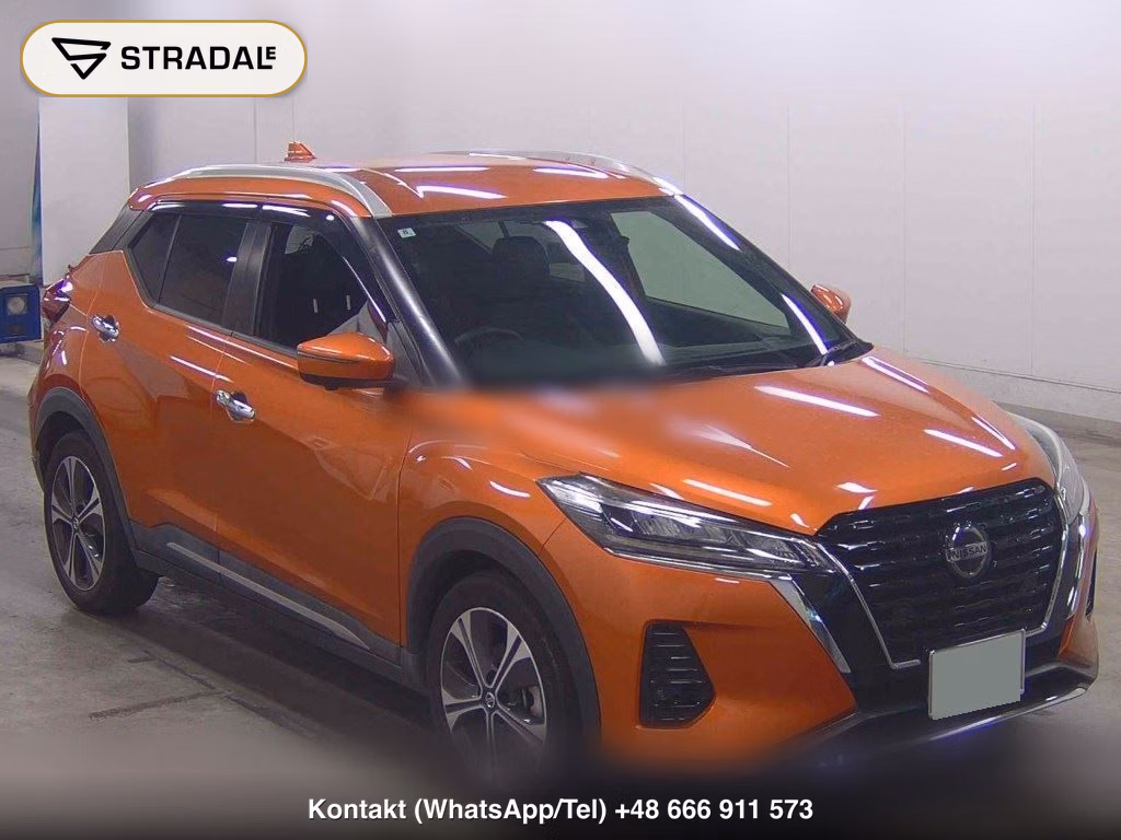 NISSAN KICKS 5D X 2020, aukcja z Japonii, zdjęcie 1
