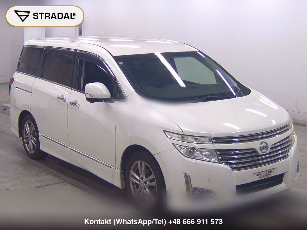 NISSAN ELGRAND 5D 4WD 350 HIGHWAY STAR 2012, aukcja z Japonii, zdjęcie 1
