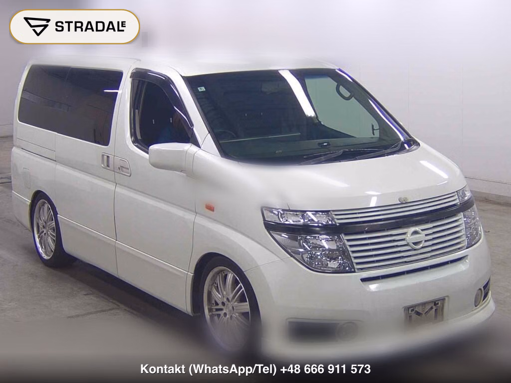 NISSAN ELGRAND 5D HIGHWAY STAR NAVI EDITION 2004, aukcja z Japonii, zdjęcie 1