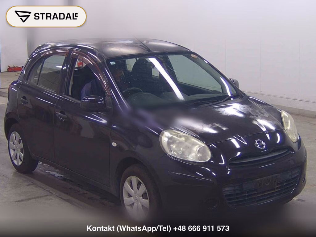 NISSAN MARCH 5D 12S V PACKAGE 2011, aukcja z Japonii, zdjęcie 1