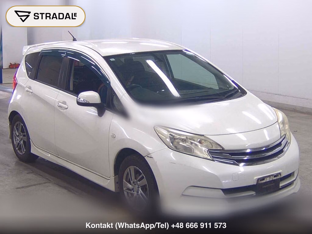 NISSAN NOTE RIDER 2013, aukcja z Japonii, zdjęcie 1