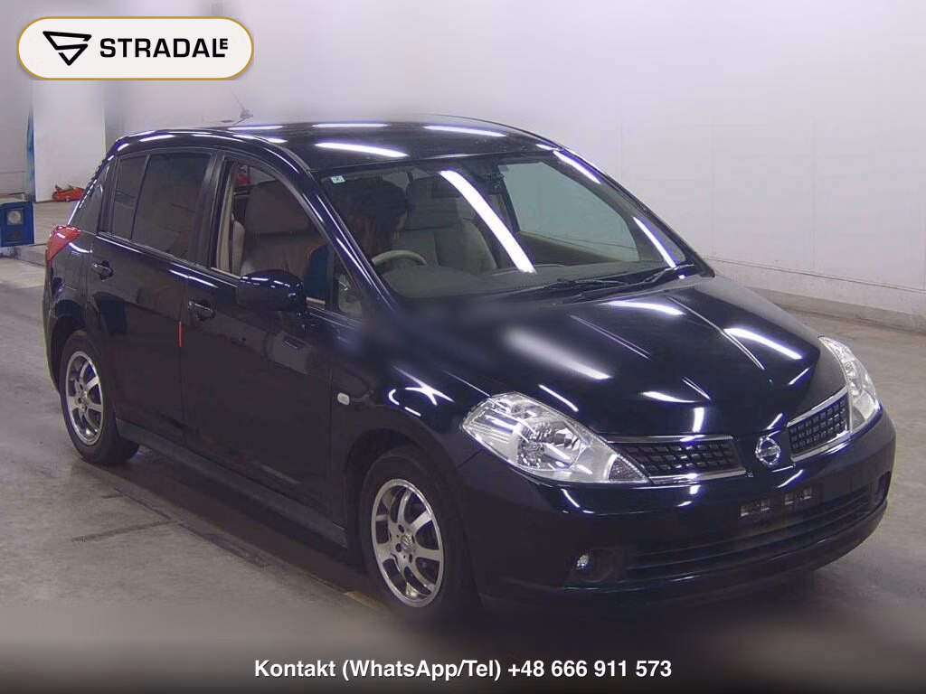 NISSAN TIIDA 15M 2006, aukcja z Japonii, zdjęcie 1