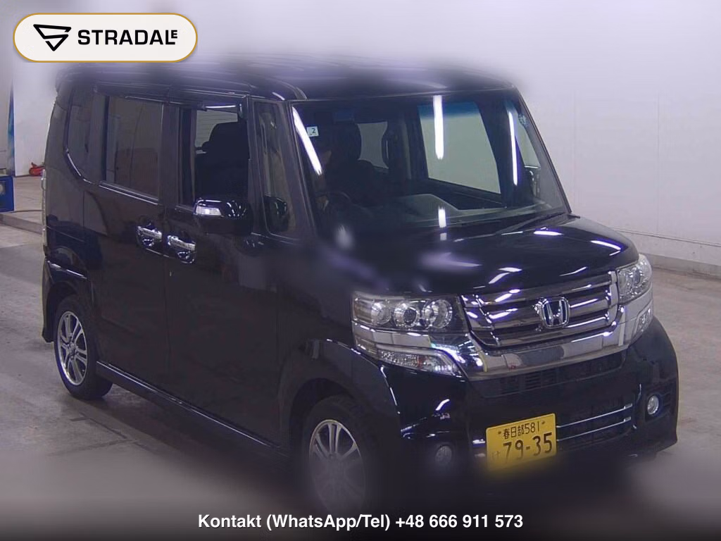 HONDA N-BOX CUSTOM 4WD G・L PACKAGE 2015, aukcja z Japonii, zdjęcie 1
