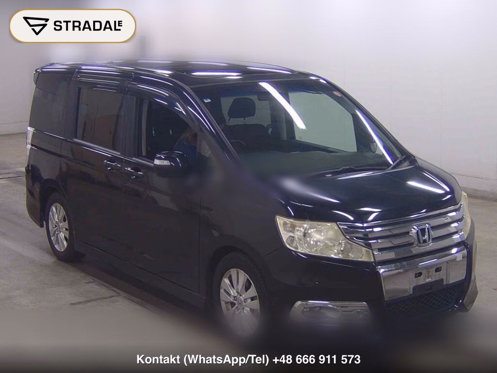 HONDA STEPWAGON SPADA 4WD Z 2010, aukcja z Japonii, zdjęcie 1