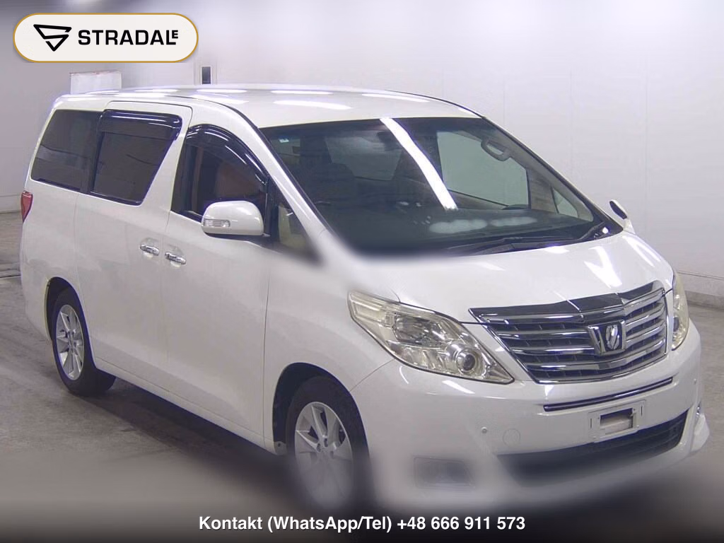 TOYOTA ALPHARD 240G 2012, aukcja z Japonii, zdjęcie 1